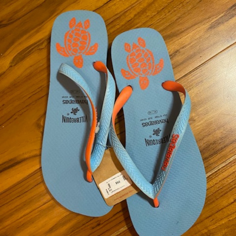 VILEBREQUIN HAVAIANAS     SIZE 9/10